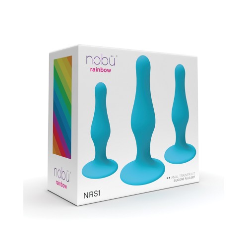 Set de Plug de Silicona Nobu Rainbow - Placer